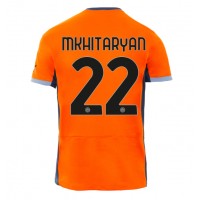 Inter Milan Henrikh Mkhitaryan #22 Tretí futbalový dres 2023-24 Krátky Rukáv